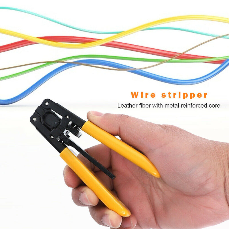 Stripping Tools Crimping Pliers Terminal Crimper Cable Cutter Wire Stripper A