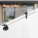 40cm Glass Cutter Wheel Compasses Circular Cutting With Suction Cup Tools