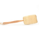 Natural Sisal Handle Body Back Brush Shower Sponge Spa Scrub Bath Scrubber A FT