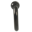 2 Lot Pair of Black Steel Eazy Captive Bead Ear Rings BCR Stud Piercing