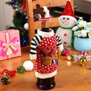 Wine Bottle Cover Xmas Santa Table Decor Christmas Bottle Cap Party Gift Hot