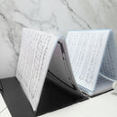 A4 Size Music Score Paper Sheet Note Folder 20 Pages File Music Book Clip