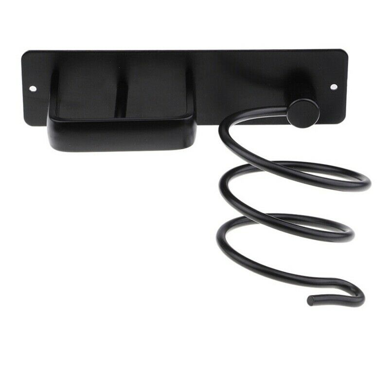 Aluminum Wall Mounted Hair Dryer Rack Organizer Hair Dryer Straightener Hol S3N1