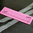 Silicone Flower Lace Sugarcraft Icing Embossed Mold Mould Decorating Q5O8 C U4Q5