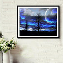 5D DIY Full Drill Diamond Painting Night Sky Cross Stitch Embroidery Kits