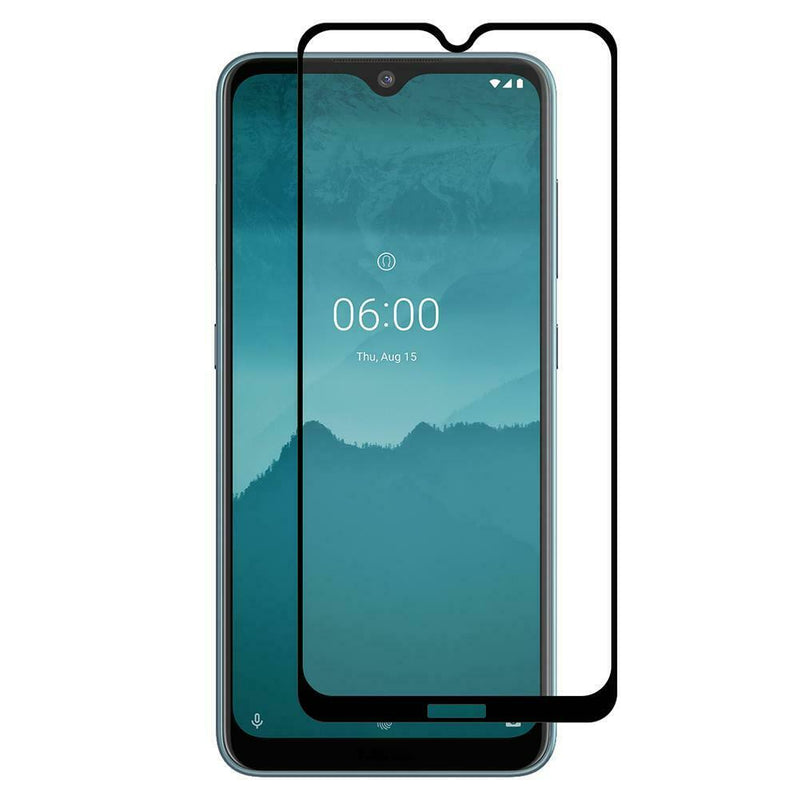 Hat-Prince 2.5D Curved Tempered Glass Full Phone Screen Film for Nokia 6.2
