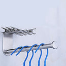 Stainless Steel Hanger Storage Rack Clip Organizer Paper Tissue Holder Stand