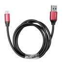 Micro USB Data Sync Fast Charging Cable For Android Red