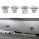 2pcs 6 Holes Plug Air Valve Adaptor Cap for Inflatable Kayaks Rubber Boat Dinghy