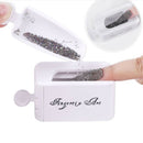 1pc nail  recycling  box dipping  collection tray plastic box Ew