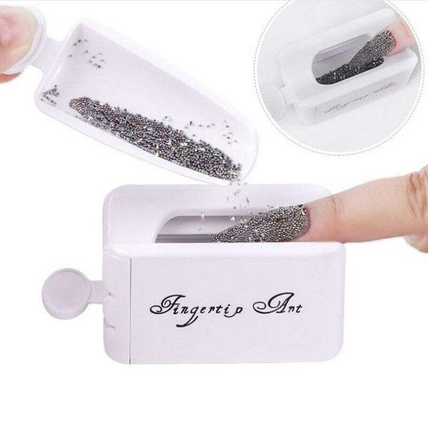 1pc nail  recycling  box dipping  collection tray plastic box Ew