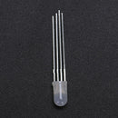 50 Pcs 5mm Round Head Common Cathode RGB Light LED Emitting Diodes