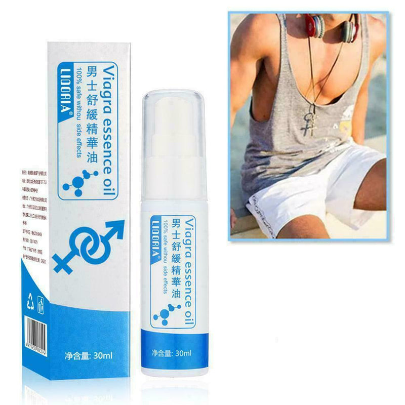 Men's Soothing Serum Oil Lubricant Private Massage Treatment 30ml U4S6