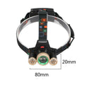 T6 3 LED 4 Modes Aluminum Alloy Headlamp Outdoor Camping Bicycle Light Lamp