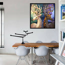 5D DIY Full Drill Diamond Painting Deer Cross Stitch Embroidery Ornaments