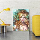 5D DIY Diamond Painting Full Drill Rhinestone Picture Women Embroidery Gift