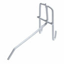 10 Pcs 3.9inch Long White Metal Store Grid Wall Bracket Display Hooks W3Y3