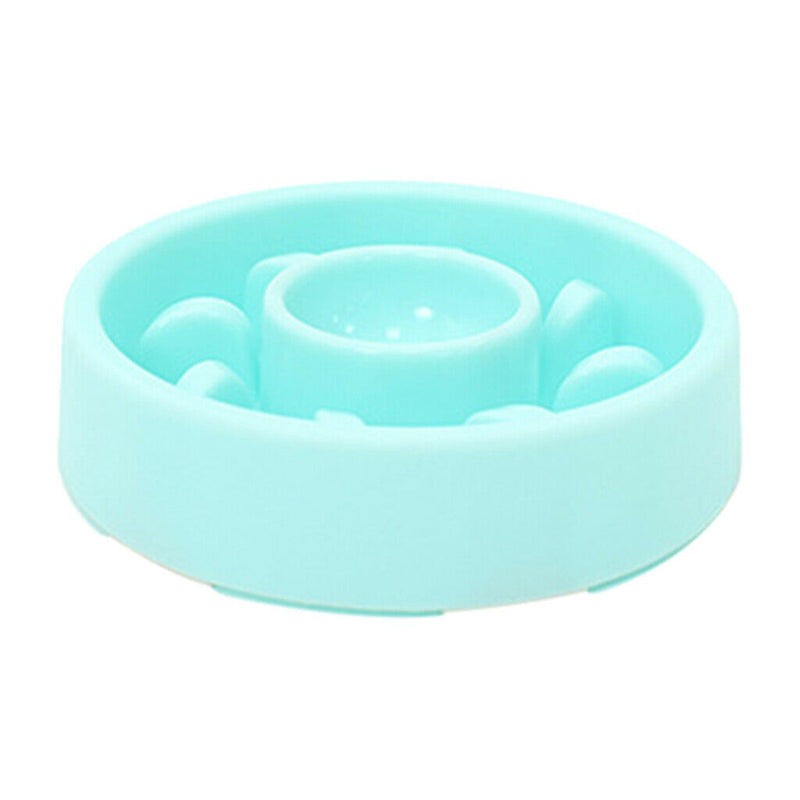 2x Pet Dog Feeder Pet Dog Durable Anti-Gulping Feeding Bowls For Dogs Cat