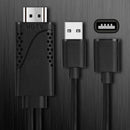 USB Female to HDMI Male 1080P HDTV TV Digital AV Adapter Cable Wire Cord A