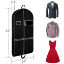 Garment Bags 2 Pack 43 Inch Garment Bags for Storage Travel Nonwoven Fabric