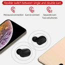 A6S Mini TWS Headset Bluetooth 5.0 Earphone Stereo Earbuds with Charging Bo S1W2