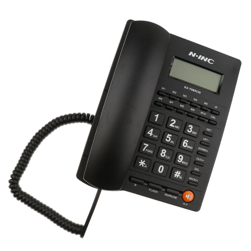 Corded Phone Landline Telephone with Speaker, Caller ID,Redial Callback