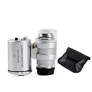 Mini 60X Pocket Microscope Hydroponic Garden Plant Bud Pest Magnifier LED Light