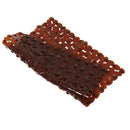 Pebble Non-Slip Suction Bath Mat - Square Mat for Shower or Tub, Amber