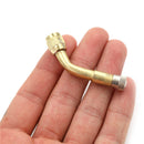 Tyre Valve Extension 135 Degree Adaptor Motorcycle Car Tire Stem Extender+jA Cy