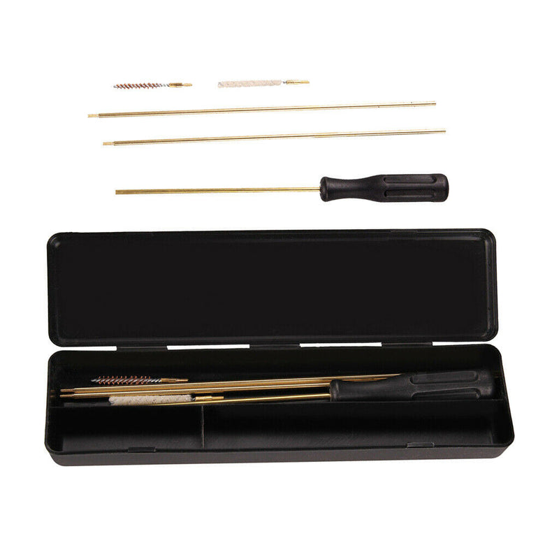 1 Set Cleaning Tools for .177 & .22 Rifles Pistols (4.5mm & 5.5mm) with Brushes