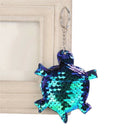 New Animal Car Women Tortoise Keyring Handbag Pendant Sequins Keychain Bag  S4Q5