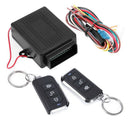 12V Universal Car Alarm Systems Remote Central Kit Door Lock Vehicle Keyles N2Z7