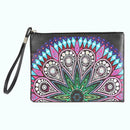 DIY Mandala Special Shaped Diamond Painting Wristlet Wallet Zipper Clutch