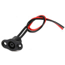 Electric Scooter Power Charger Cord Cable+Charging Port Plug Cover for M365