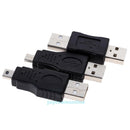 12pcs OTG 5 pin F/M mini Changer Adapter Converter USB Male to Female Micro USB