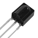 10 Pcs Reception Distance 15M Infrared VS838 IR Receiver Modules Black L6V3