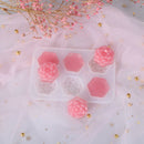 6 x Rose Flower Chocolate Silicone Mould Mold Homemade DIY Baking Tools CraSEAU
