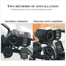 ZH-614A1 Motorcycle USB Charger Cigarette Lighter Socket w/Switch Voltmeter