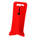Red Thick Wine Bottle Carrier Bag Cooler for Picnic Beach Airplane Travel