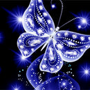 Diamond Cross Stitch Pattern 5D Diamond Embroidery Butterfly Round Diamond