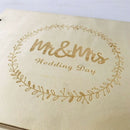 Personalised Guest Book Wedding Guest Book Wooden Wedding Guest Book