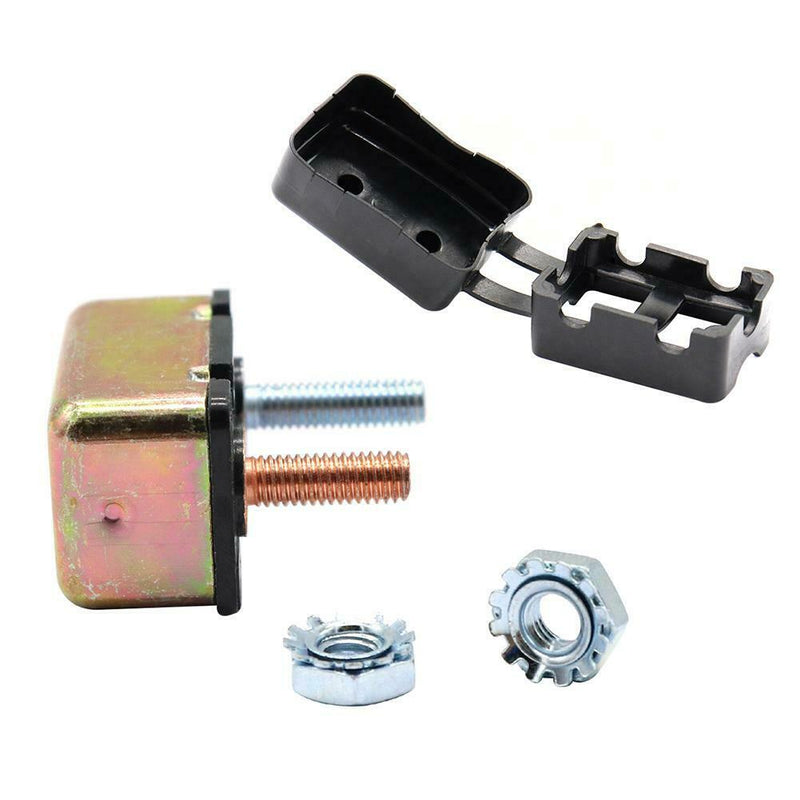 10 AMP 12V/24V Circuit Breaker with Cover Auto Reset Dual Battery 10A Fuse A