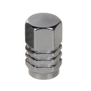 4pcs Wheel Tyre Tire Valve Stems Air Dust Cover Screw Caps Car Truck Bike Gray
