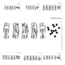 Coupling Metal Cardan Joint Universal joint U-joint Motor Fitting Part 2x2mm
