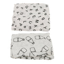 Baby swaddle Blanket, Receiving Blankets, Muslin Swaddle, Infant Wrap for Boys