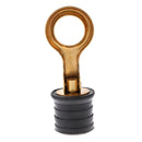 30mm Rubber & Brass Snap Handle Locking Boat Livewell Baitwell Drain Plug