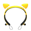 Waterproof  4.2 Earbuds Wireless Headset Yellow Bass Headset