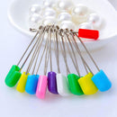100x Nappy Large Diaper Pins Nappies Safety Pin Baby Diaper Change Fastener H5I5