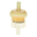 Universal Gas Filter Inline Fuel Filter Replacement for 6mm 1/4'' Fuel Line