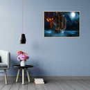 5D DIY Full Drill Diamond Painting Lighting Ship Cross Stitch Embroidery